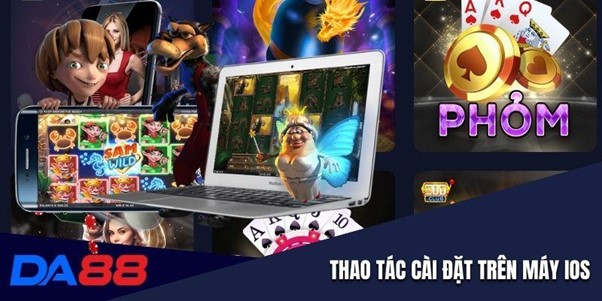 Thao tác cài đặt trên máy iOS